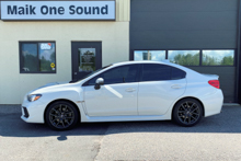 2019 Subaru WRX with luxury automotive window tint